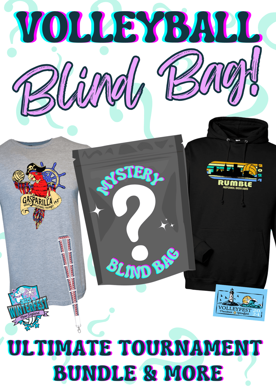 Volleyball Blind Bag Tournament Bundle & More